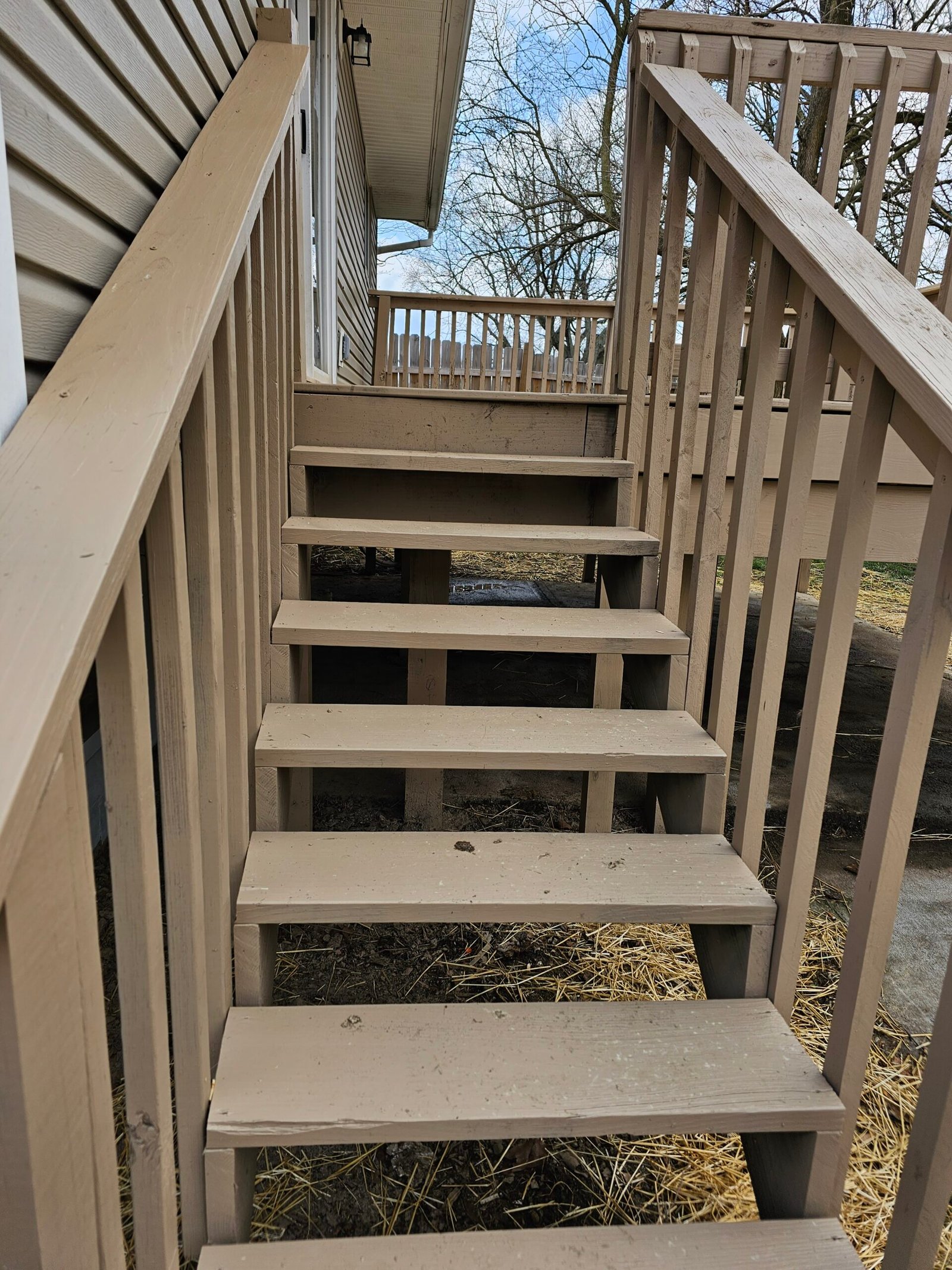 Exterior paint prep