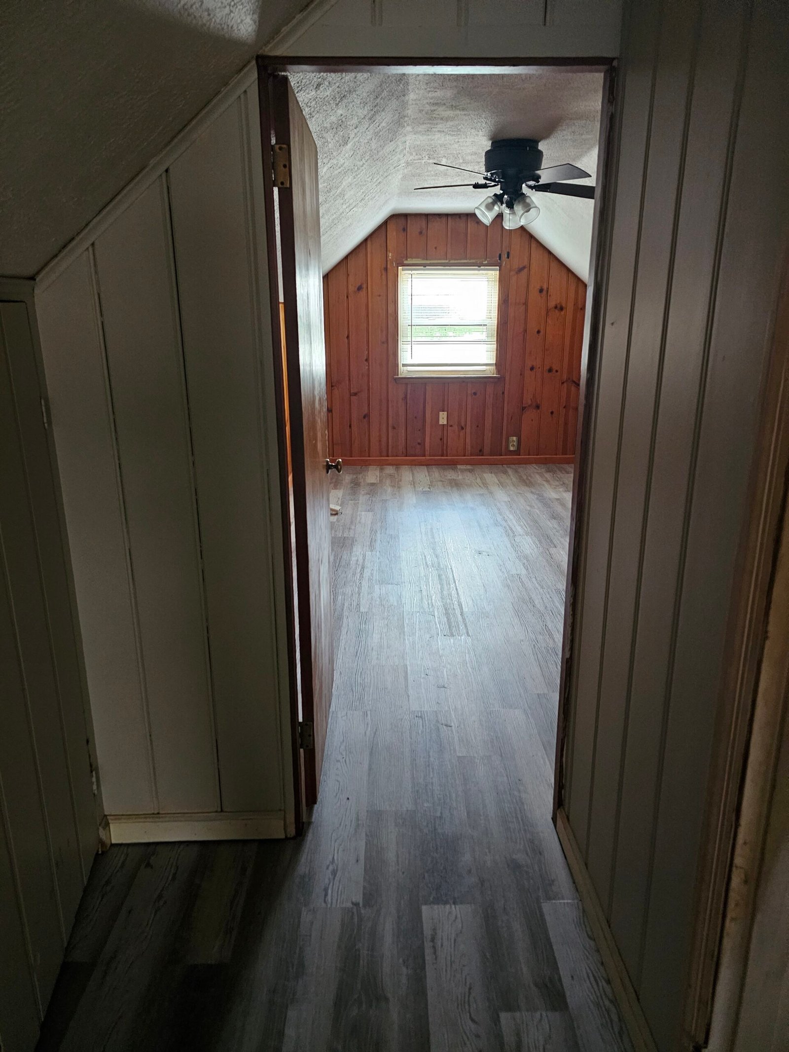 LVP Flooring & Ceiling Fan