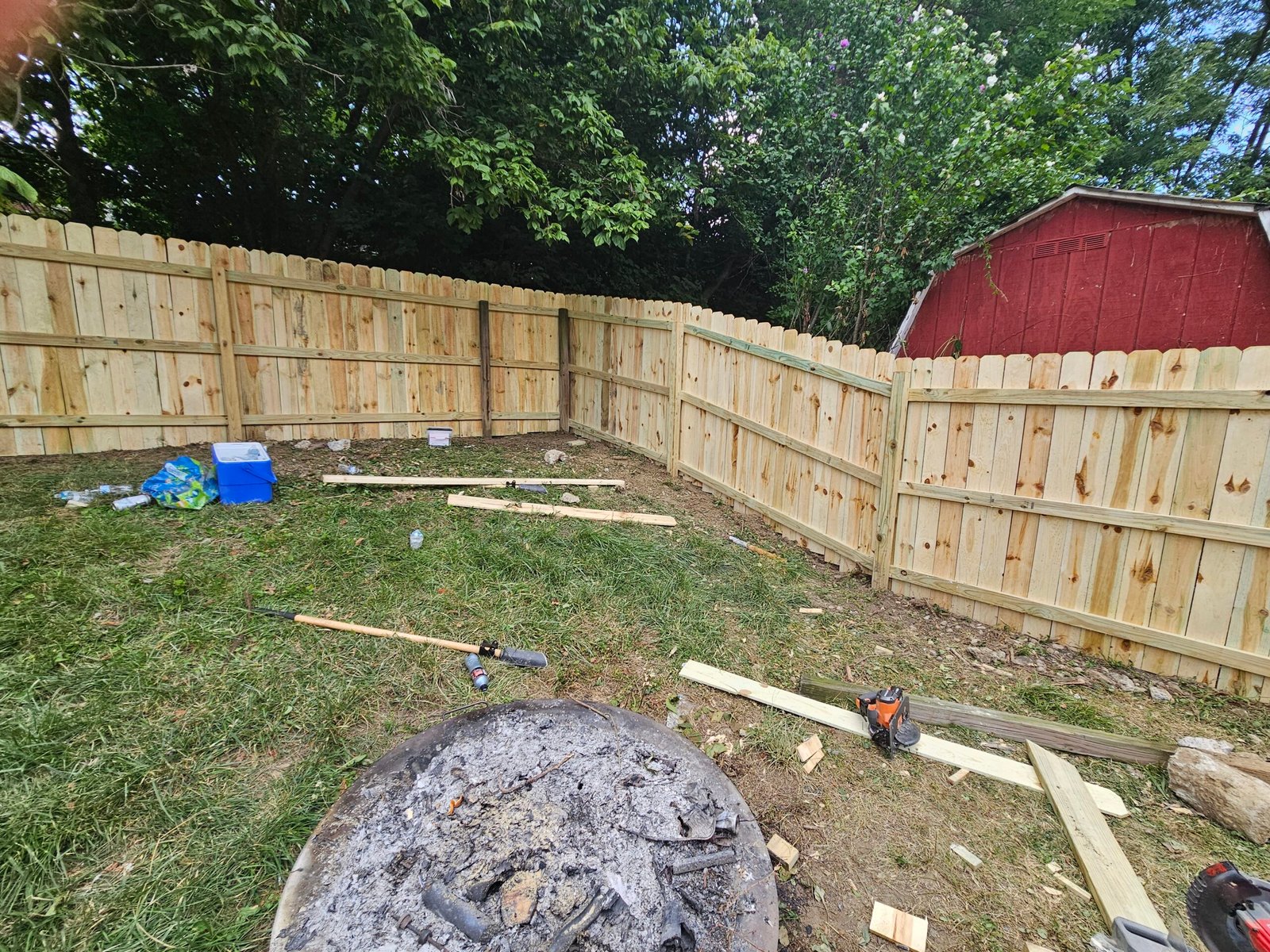 Exterior maintenance