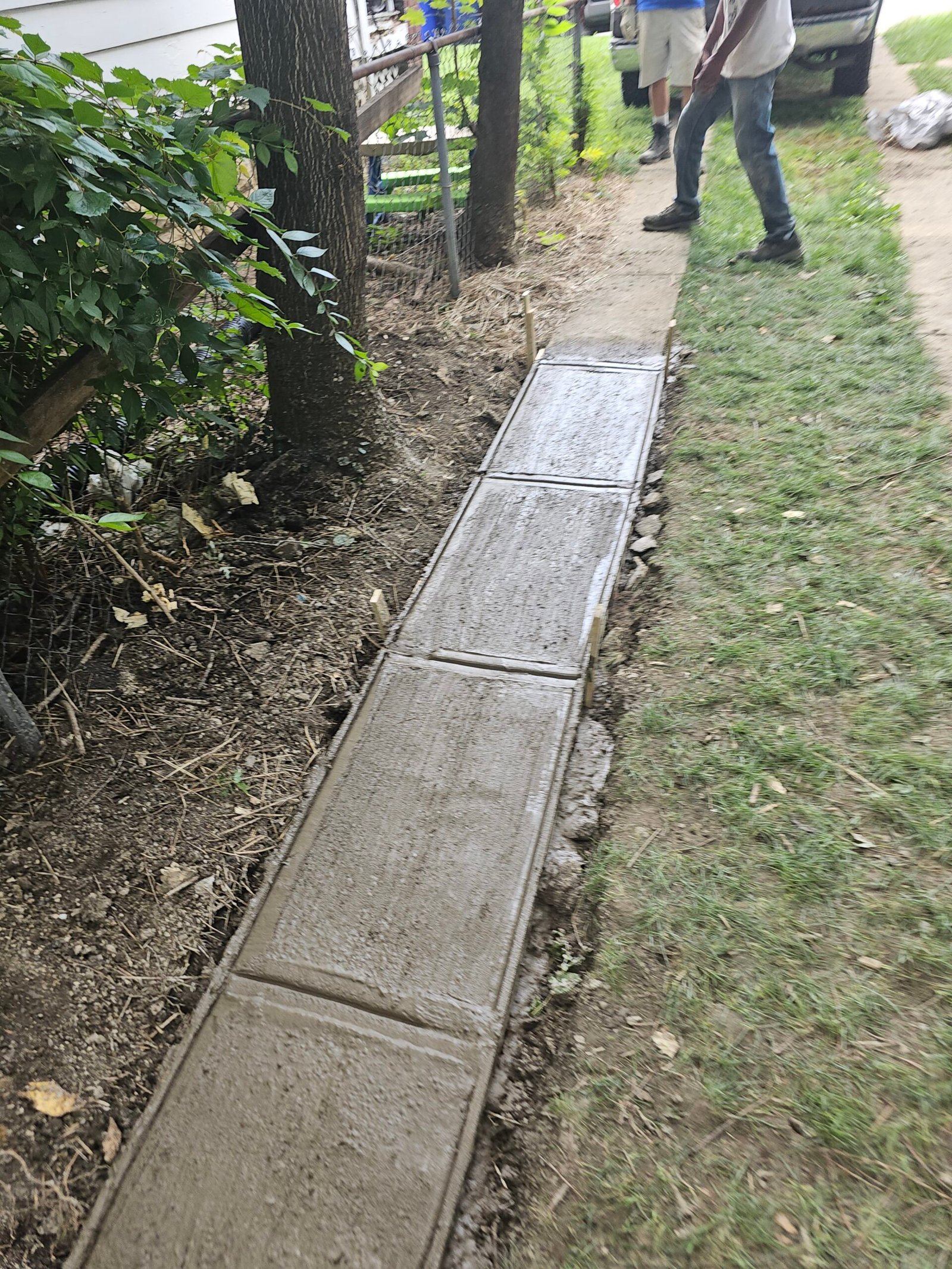 Concrete Walkway & Step Repair