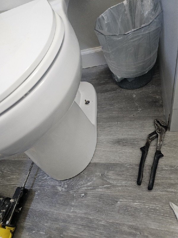 Toilet Install