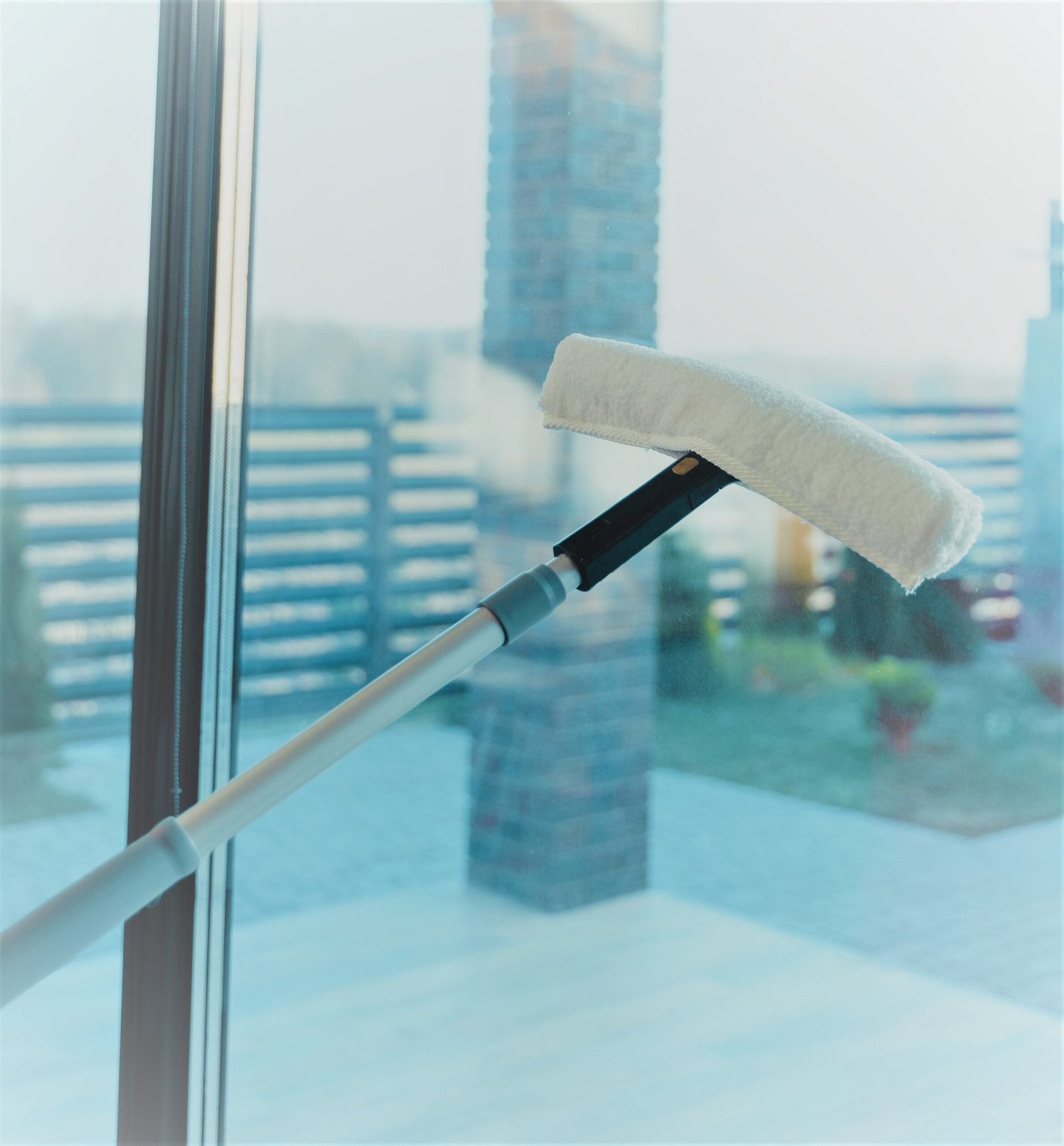 Post-construction window cleaning